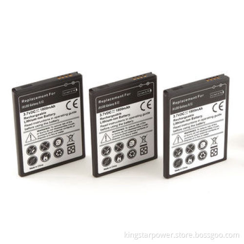 Li-ion Battery for Samsung Galaxy S2 SII S II I9100 i9100 Mobile Phone for Internal Replacement